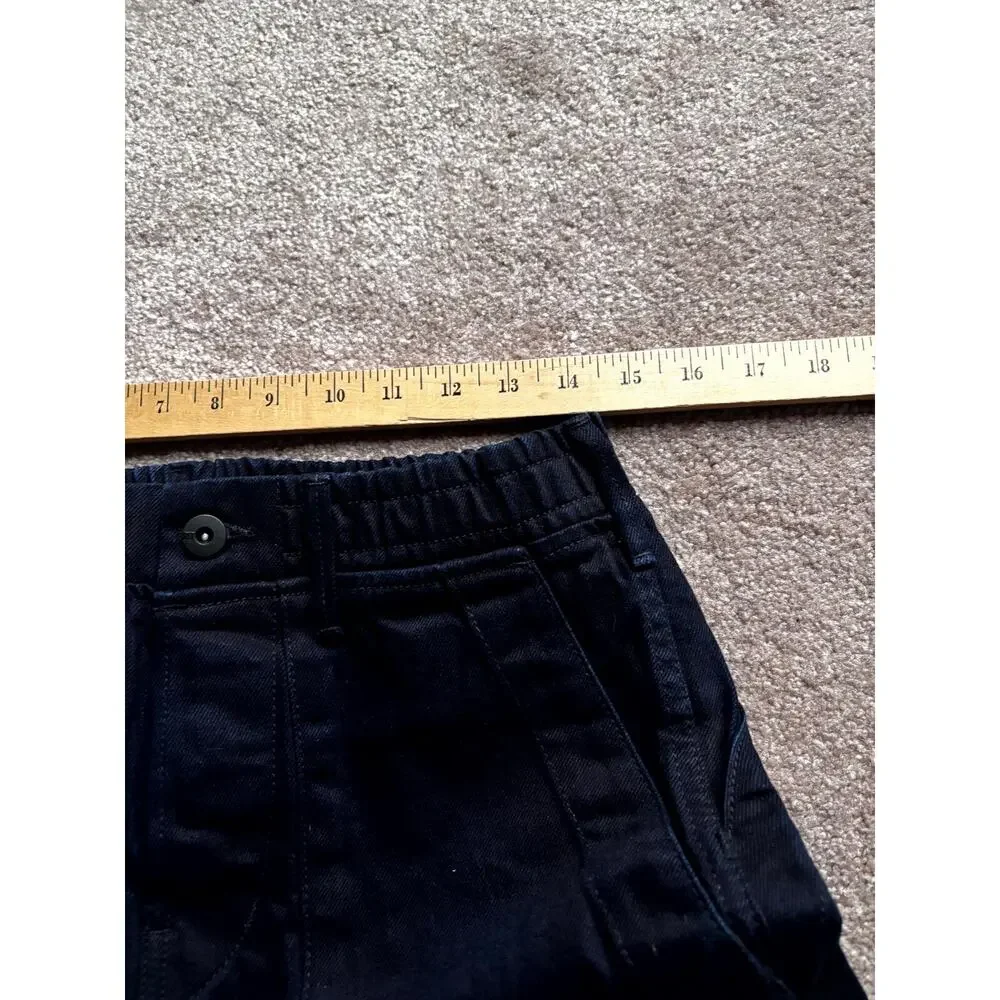 RGT Rogue Territory Fatigue Shorts 30 Cotton Denim Heritage Japan Blue - Picture 6 of 14